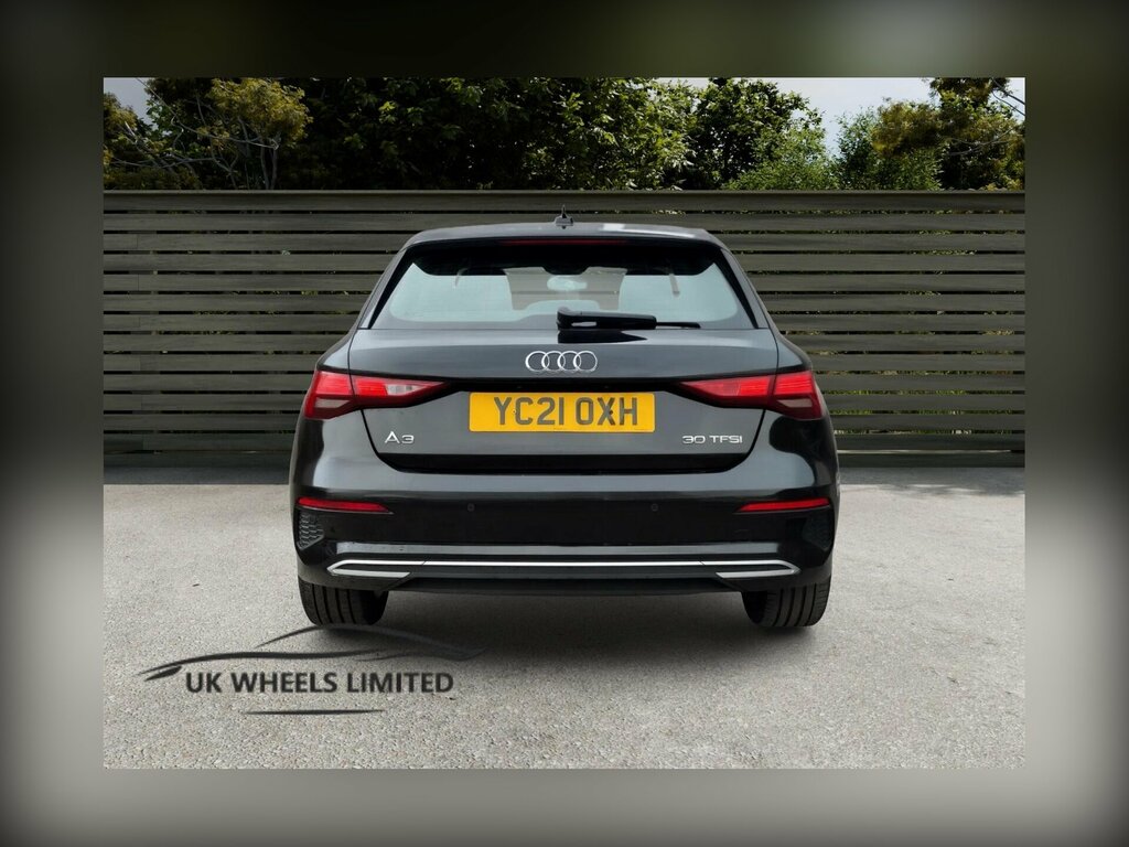 Audi A3 1.0 Tfsi 30 Sport Sportback S Tronic Euro 6 Ss YC21OXH Black #3