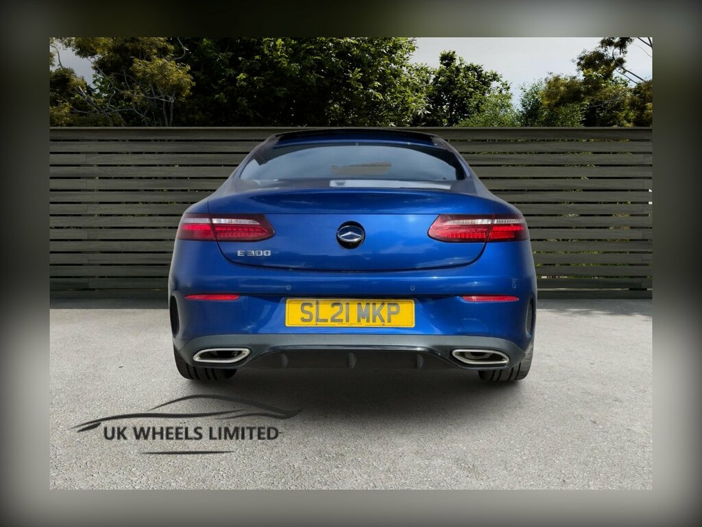 Mercedes-Benz E Class 2.0 E300h Mhev Amg Line Night Edition Premium Plu Blue #3