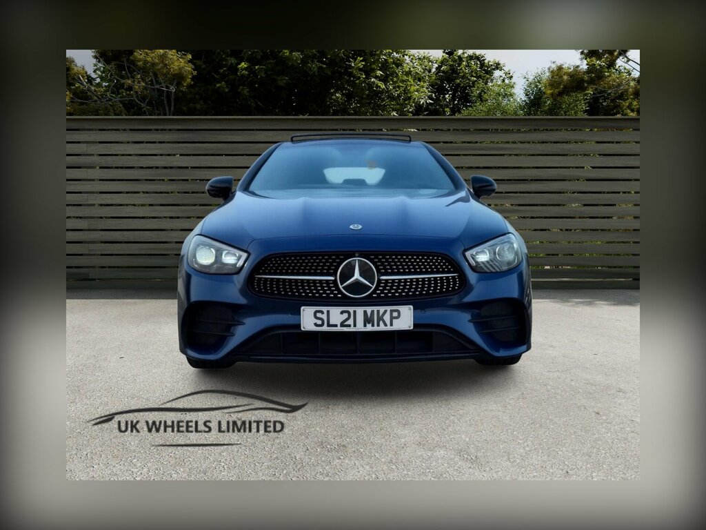 Mercedes-Benz E Class 2.0 E300h Mhev Amg Line Night Edition Premium Plu Blue #2