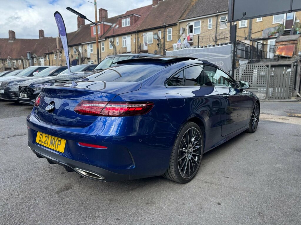 Mercedes-Benz E Class 2.0 E300h Mhev Amg Line Night Edition Premium Plu Blue #5