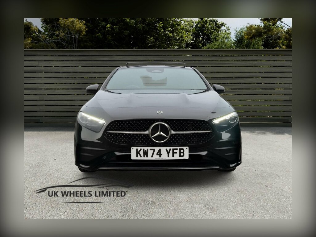Mercedes-Benz A Class 1.3 A200h Mhev Amg Line Premium Plus 7G-dct Euro KW74YFB Black #2