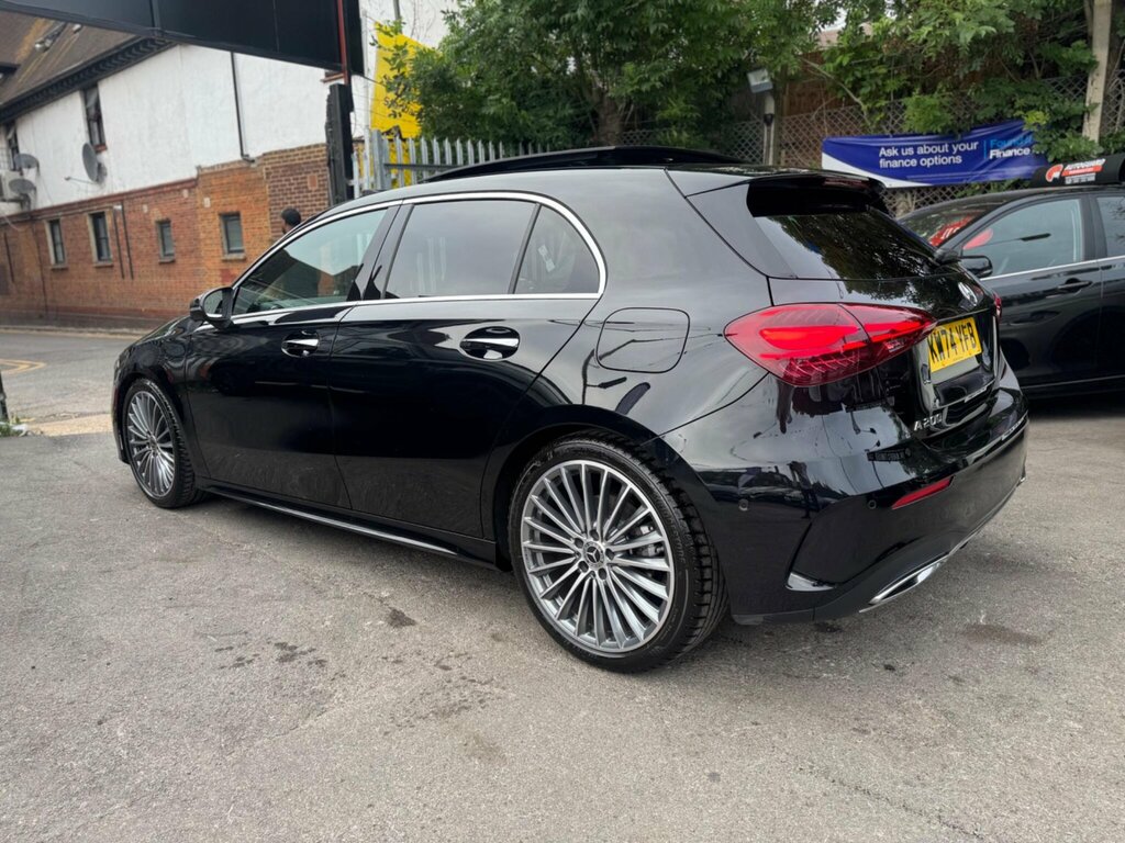 Mercedes-Benz A Class 1.3 A200h Mhev Amg Line Premium Plus 7G-dct Euro KW74YFB Black #5