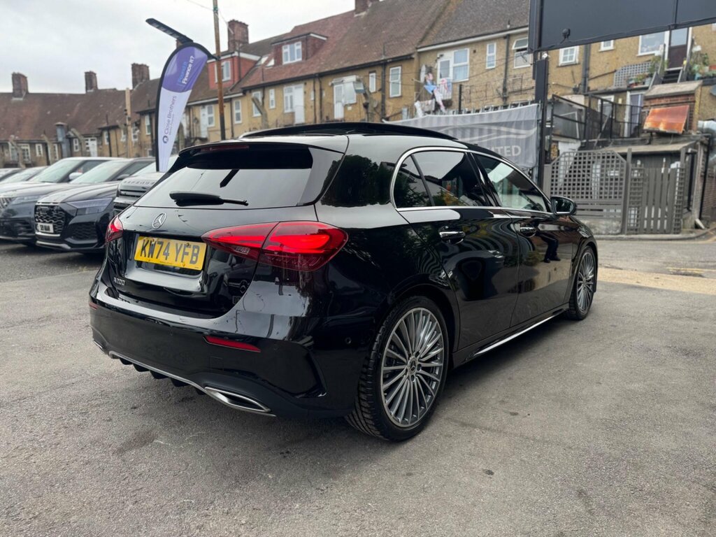 Mercedes-Benz A Class 1.3 A200h Mhev Amg Line Premium Plus 7G-dct Euro KW74YFB Black #6
