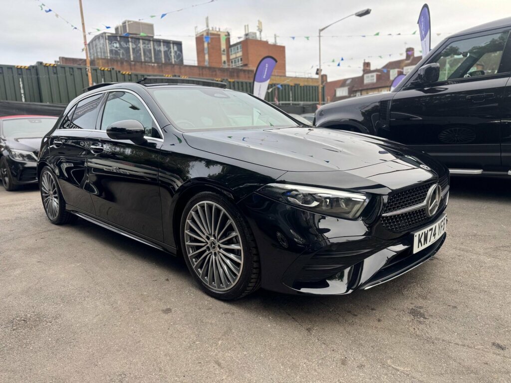 Mercedes-Benz A Class 1.3 A200h Mhev Amg Line Premium Plus 7G-dct Euro KW74YFB Black #4