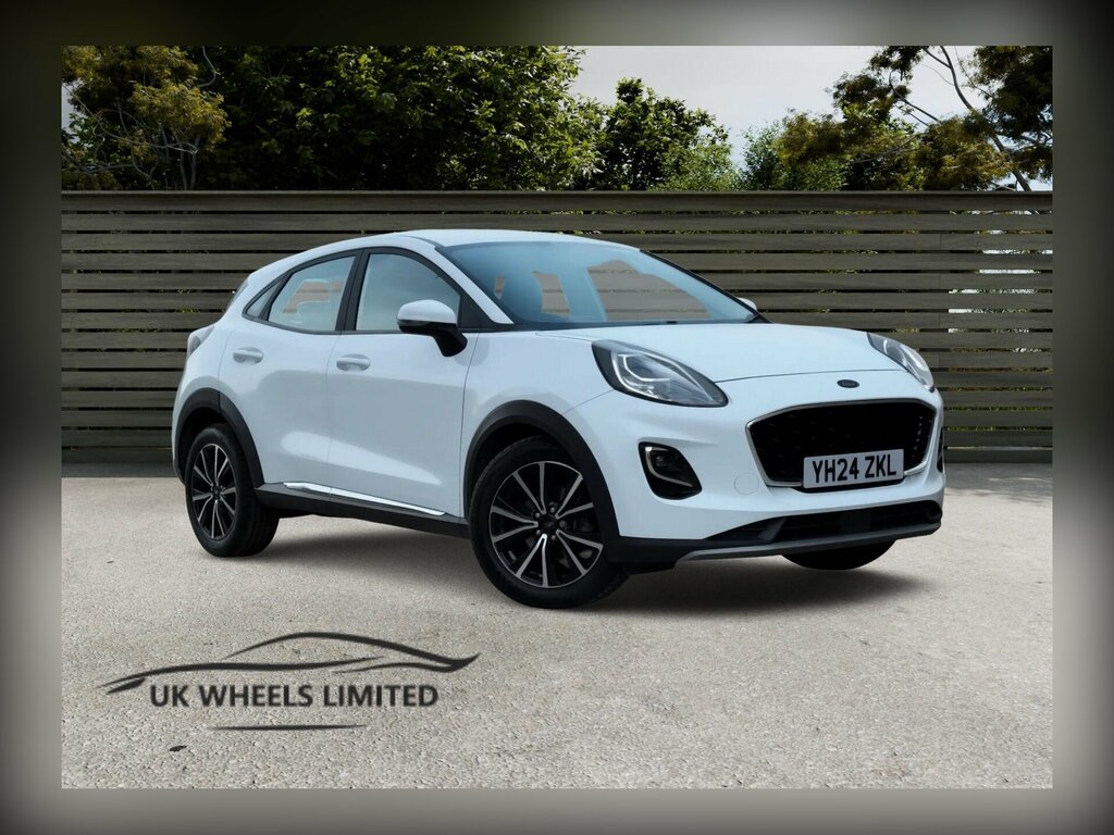 Ford Puma 1.0T Ecoboost Mhev Titanium Dct Euro 6 Ss White