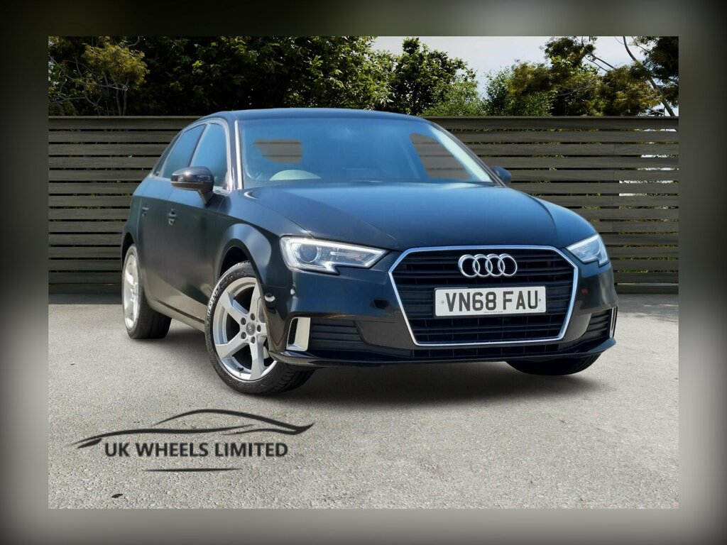 Audi A3 1.0 Tfsi 30 Sport Sportback S Tronic Euro 6 Ss Black