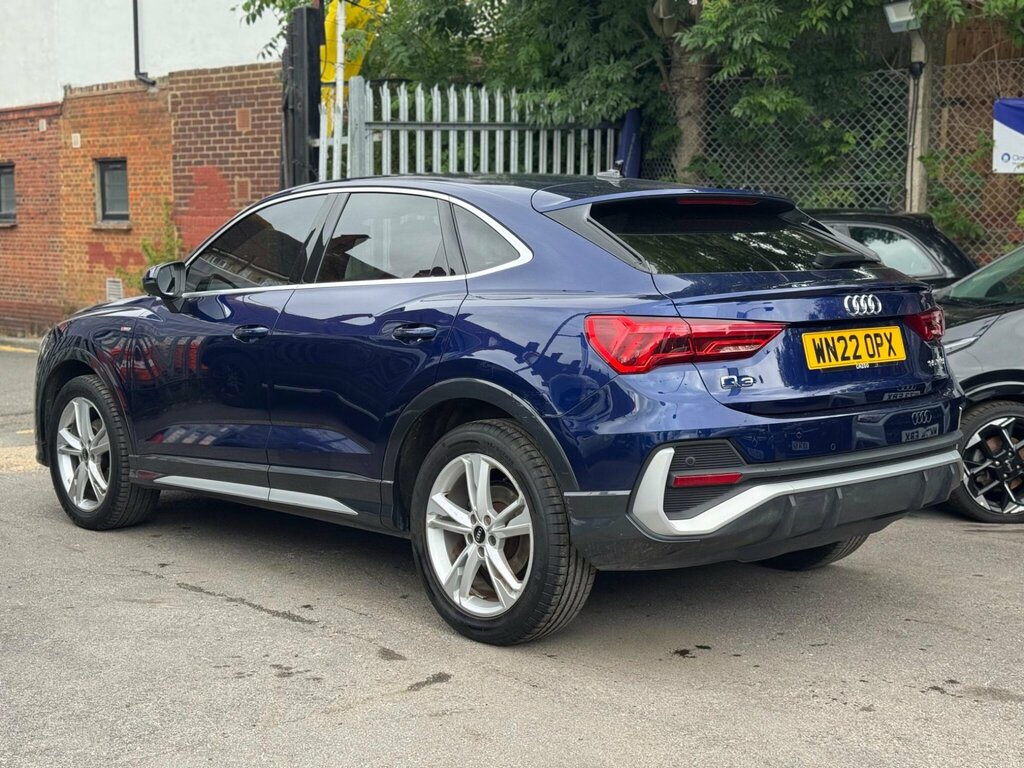 Audi Q3 1.5 Tfsi Cod 35 S Line Sportback S Tronic Euro 6 WN22OPX Blue #5