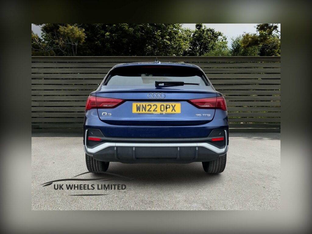 Audi Q3 1.5 Tfsi Cod 35 S Line Sportback S Tronic Euro 6 WN22OPX Blue #3