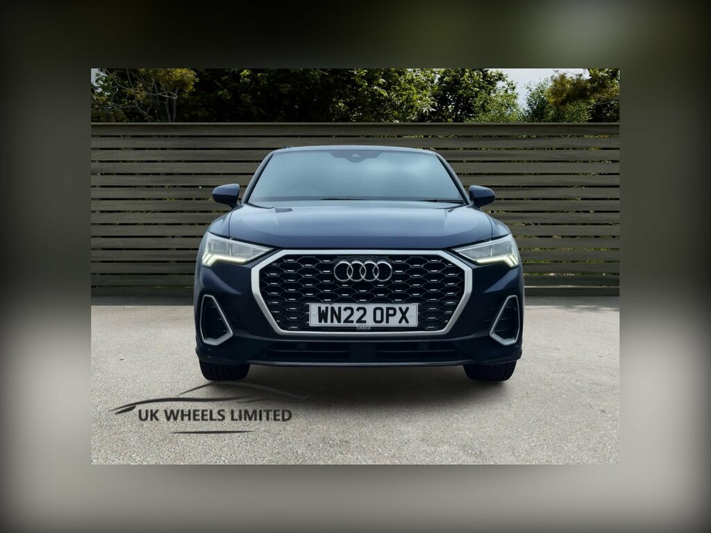Audi Q3 1.5 Tfsi Cod 35 S Line Sportback S Tronic Euro 6 WN22OPX Blue #2