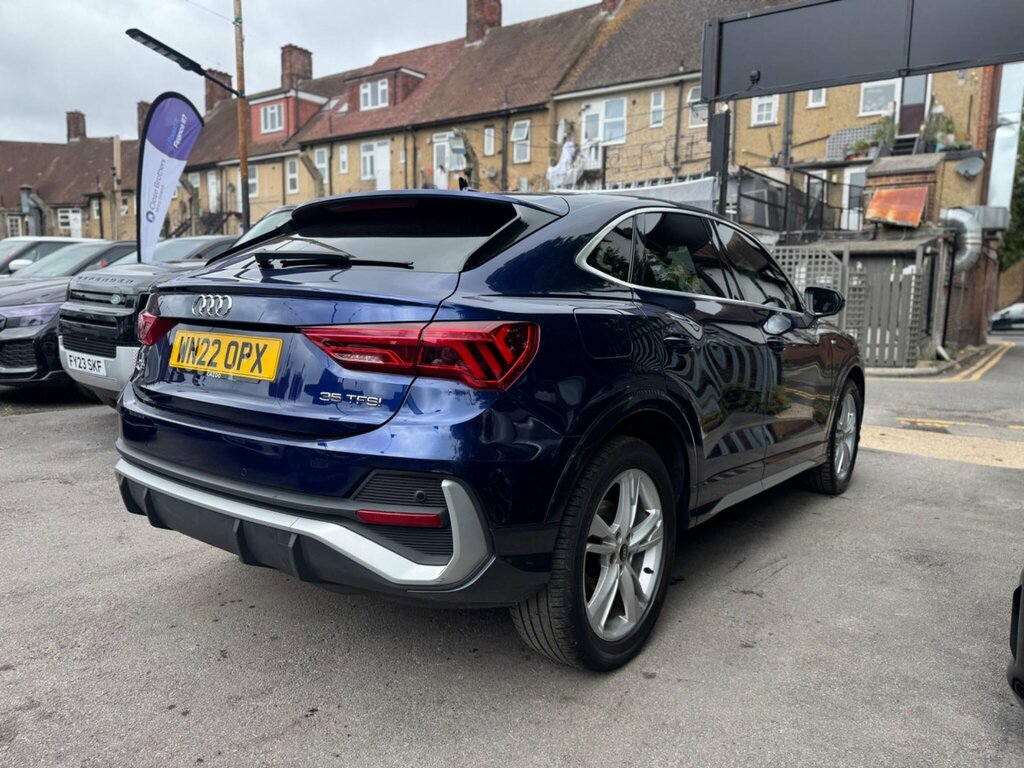 Audi Q3 1.5 Tfsi Cod 35 S Line Sportback S Tronic Euro 6 WN22OPX Blue #6