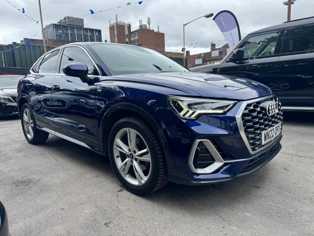 Audi Q3 1.5 Tfsi Cod 35 S Line Sportback S Tronic Euro 6 WN22OPX Blue #4