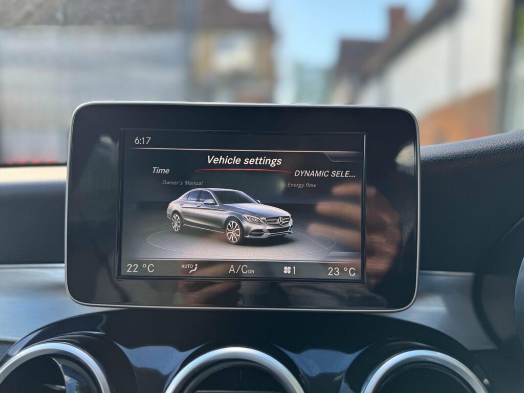 Mercedes-Benz C Class C220 D Amg Line Silver #23