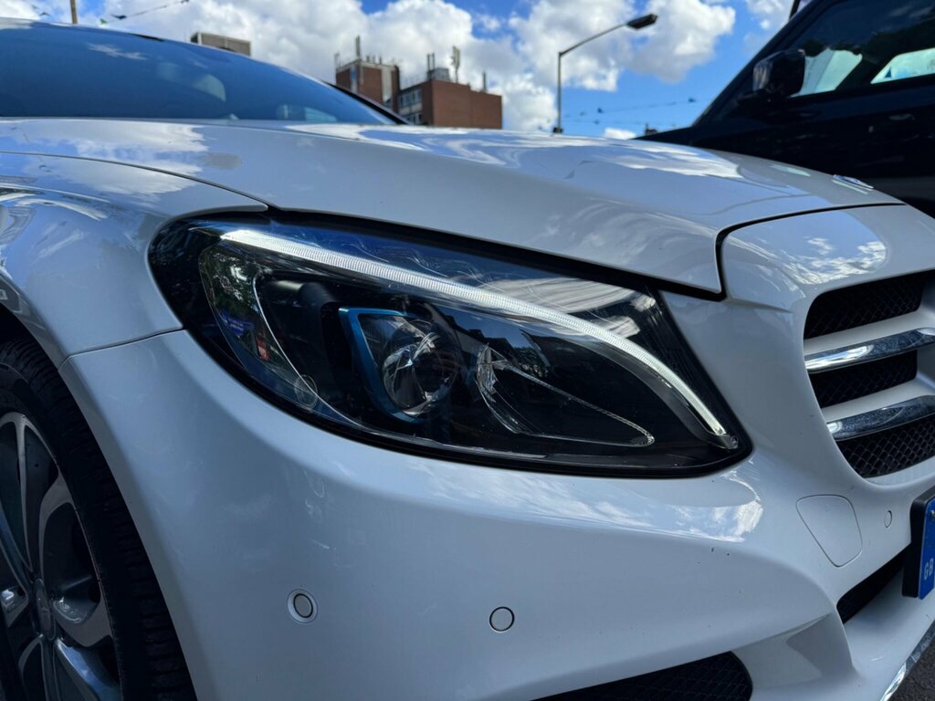 Mercedes-Benz C Class C220 D Amg Line Silver #30