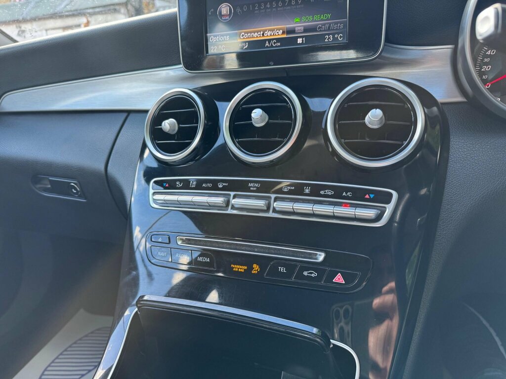 Mercedes-Benz C Class C220 D Amg Line Silver #14
