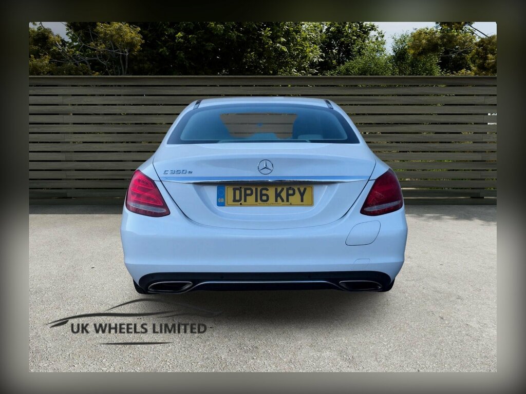 Mercedes-Benz C Class 2.0 C350e 6.4Kwh Sport G-tronic Euro 6 Ss White #3