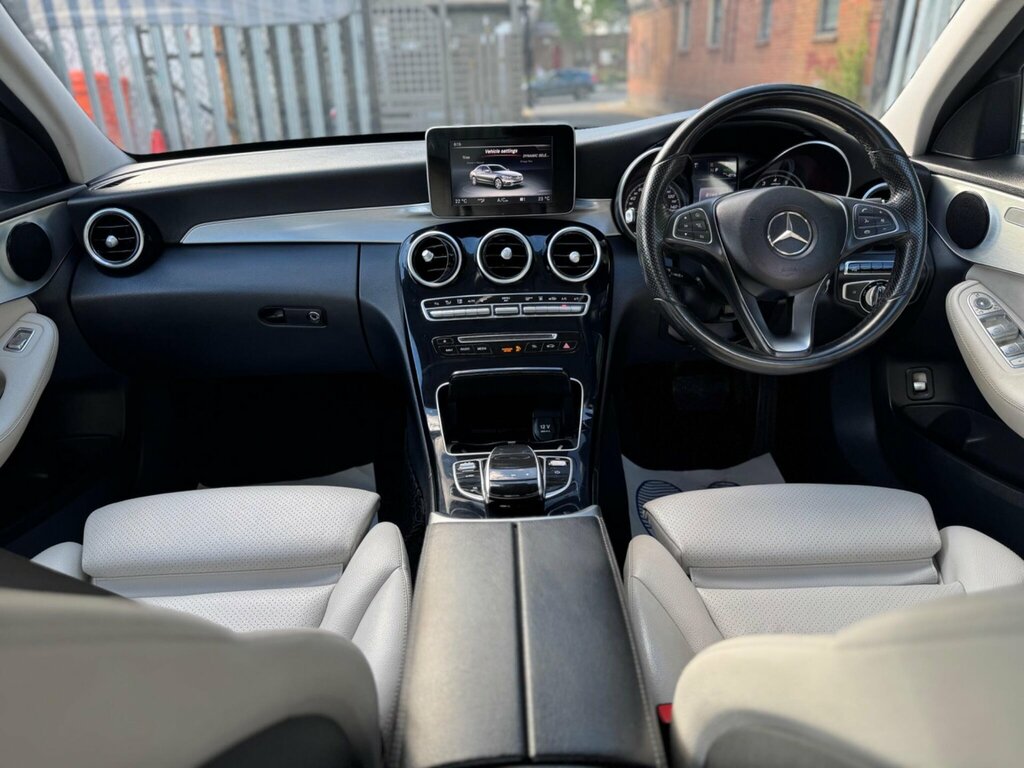 Mercedes-Benz C Class C220 D Amg Line Silver #9