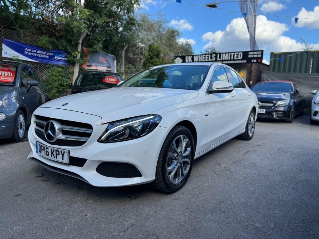 Mercedes-Benz C Class C220 D Amg Line Silver #7