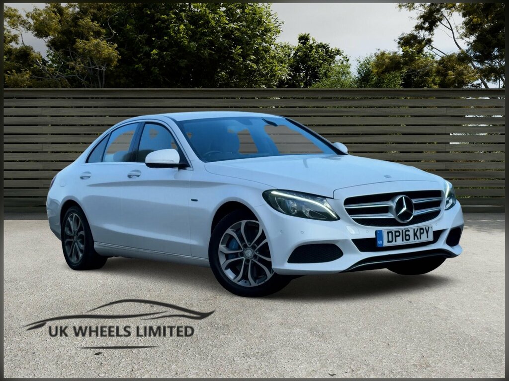Mercedes-Benz C Class 2.0 C350e 6.4Kwh Sport G-tronic Euro 6 Ss White