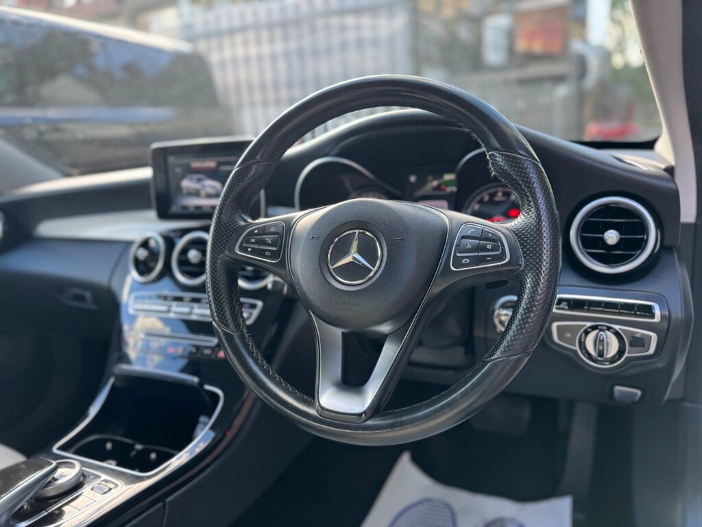Mercedes-Benz C Class C220 D Amg Line Silver #25