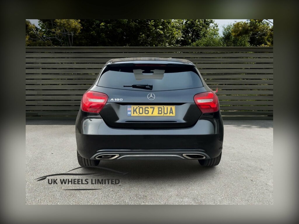 Mercedes-Benz A Class 1.6 A180 Sport Edition 7G-dct Euro 6 Ss Black #3