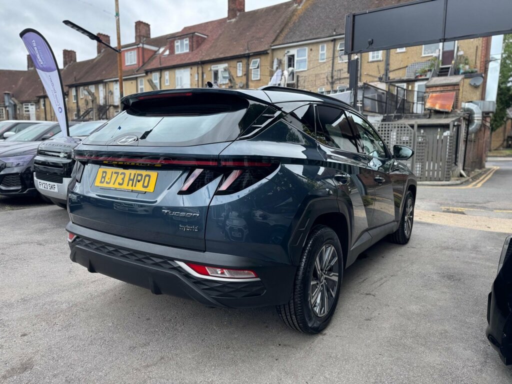 Hyundai Tucson 1.6 H T-gdi Se Connect Euro 6 Ss Blue #4