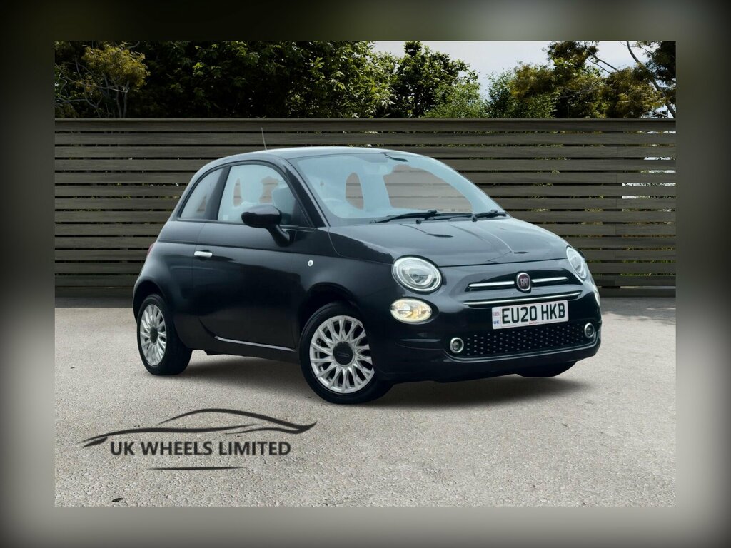 Fiat 500 1.2 Lounge Dualogic Euro 6 Ss Black