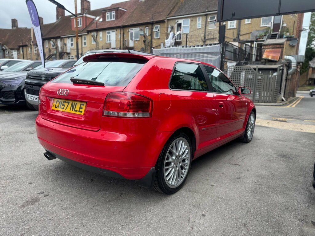 Audi A3 2.0 Tfsi S Line Dsg Red #4