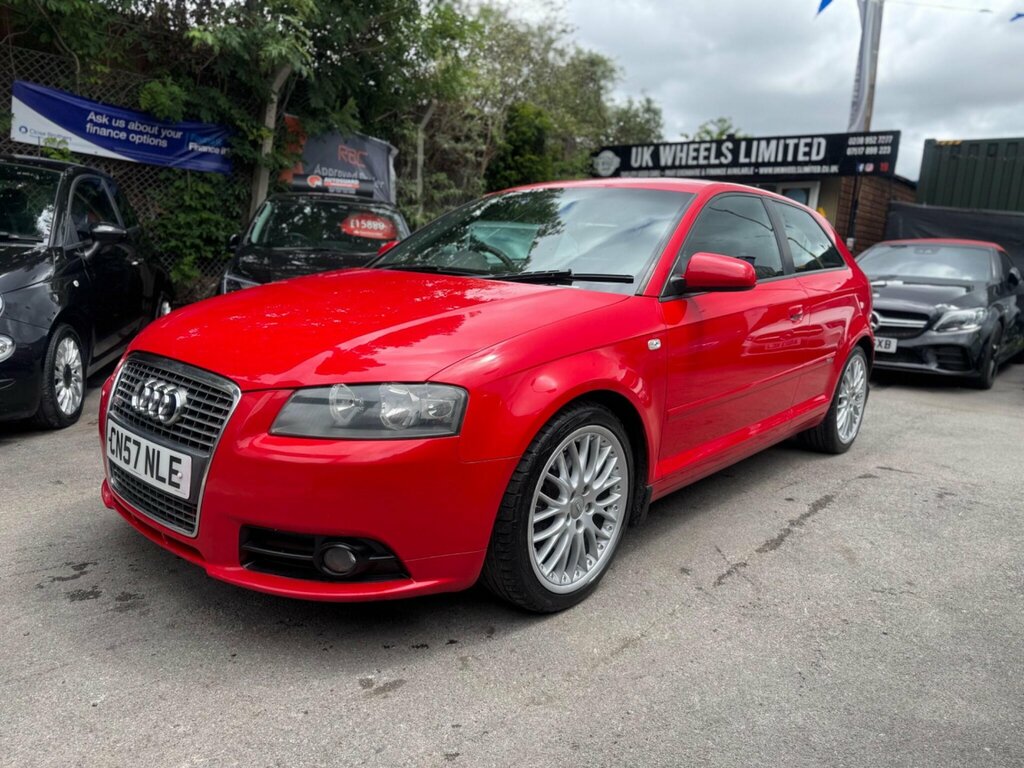 Audi A3 2.0 Tfsi S Line Dsg Red #5