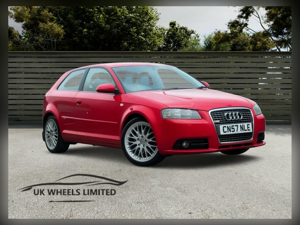 Audi A3 2.0 Tfsi S Line Dsg Red