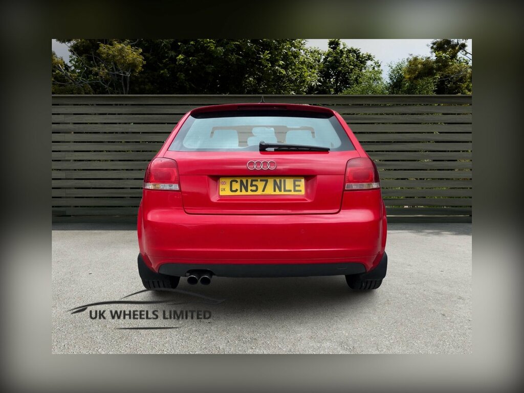 Audi A3 2.0 Tfsi S Line Dsg Red #3
