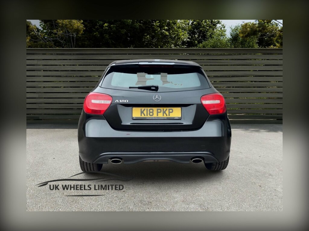 Mercedes-Benz A Class 1.6 A180 Sport Edition 7G-dct Euro 6 Ss Black #3