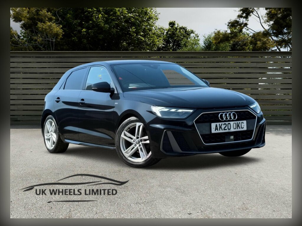 Audi A1 1.0 Tfsi 25 S Line Sportback S Tronic Euro 6 Ss Black