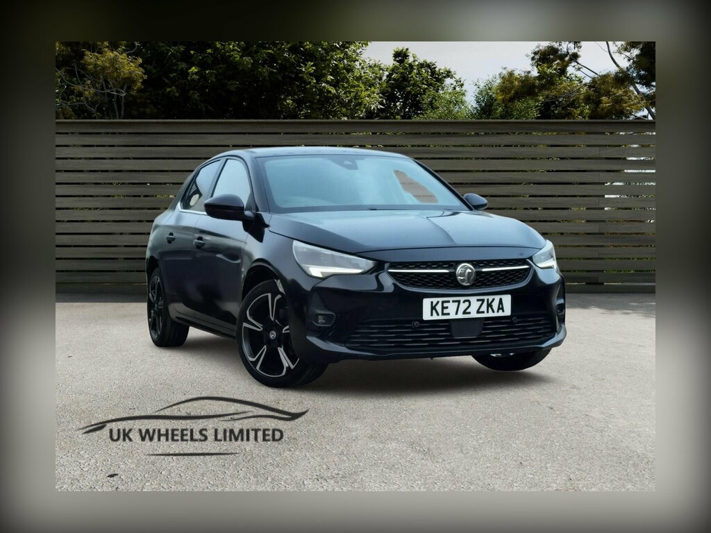 Vauxhall Corsa 1.2 Turbo Ultimate Euro 6 Ss Black