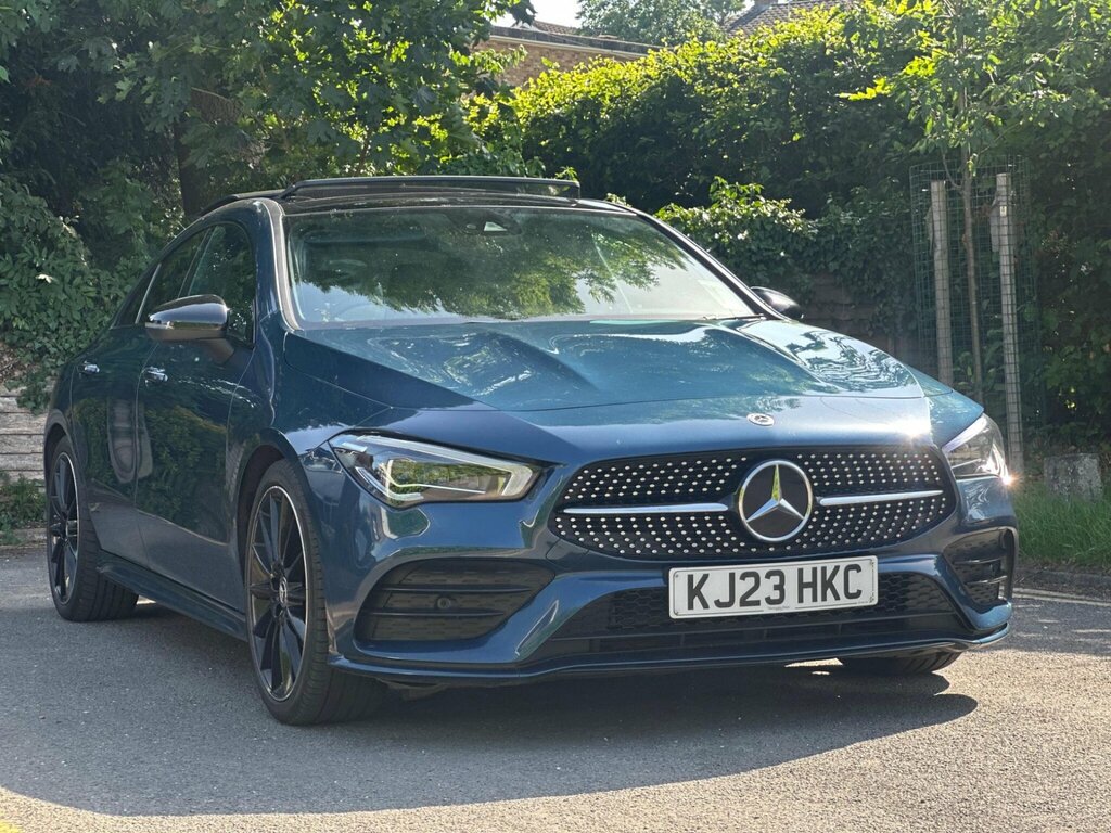 Mercedes-Benz CLA Class 1.3 Cla180 Amg Line Night Edition Premium Plus C KJ23HKC Blue #3