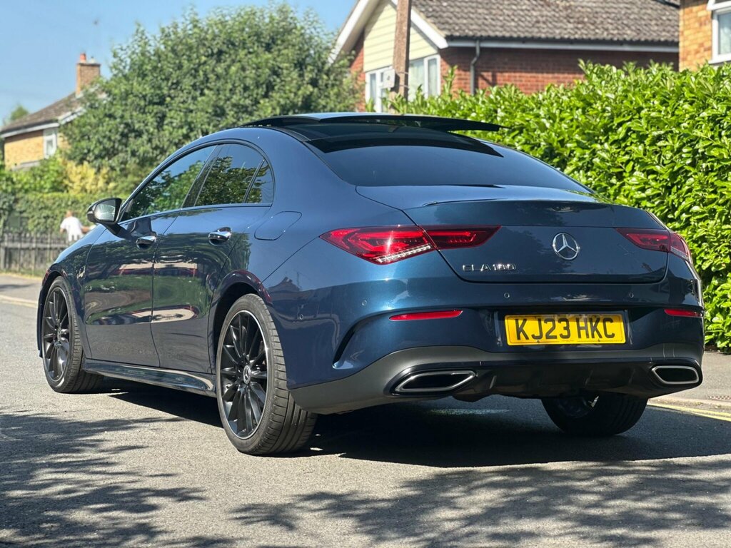 Mercedes-Benz CLA Class 1.3 Cla180 Amg Line Night Edition Premium Plus C KJ23HKC Blue #4
