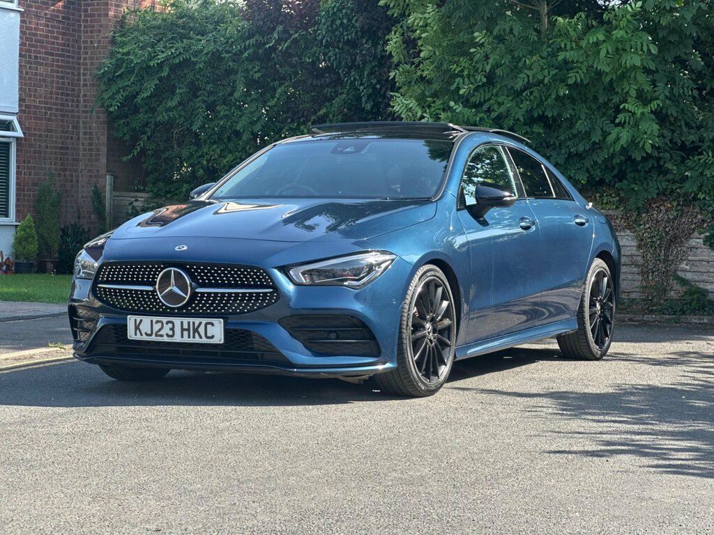 Mercedes-Benz CLA Class 1.3 Cla180 Amg Line Night Edition Premium Plus C KJ23HKC Blue #5