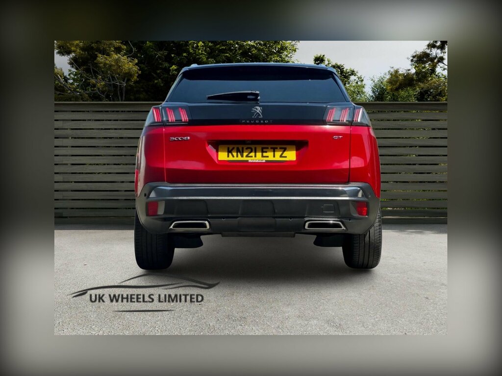 Peugeot 3008 1.2 Puretech Gt Eat Euro 6 Ss Red #3