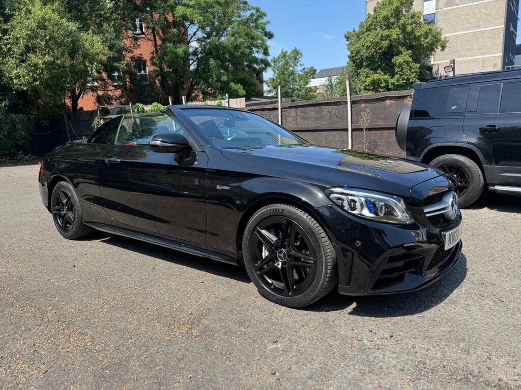 Mercedes-Benz C Class 3.0 C43 V6 Amg Premium Plus Cabriolet G-tronic Black #4