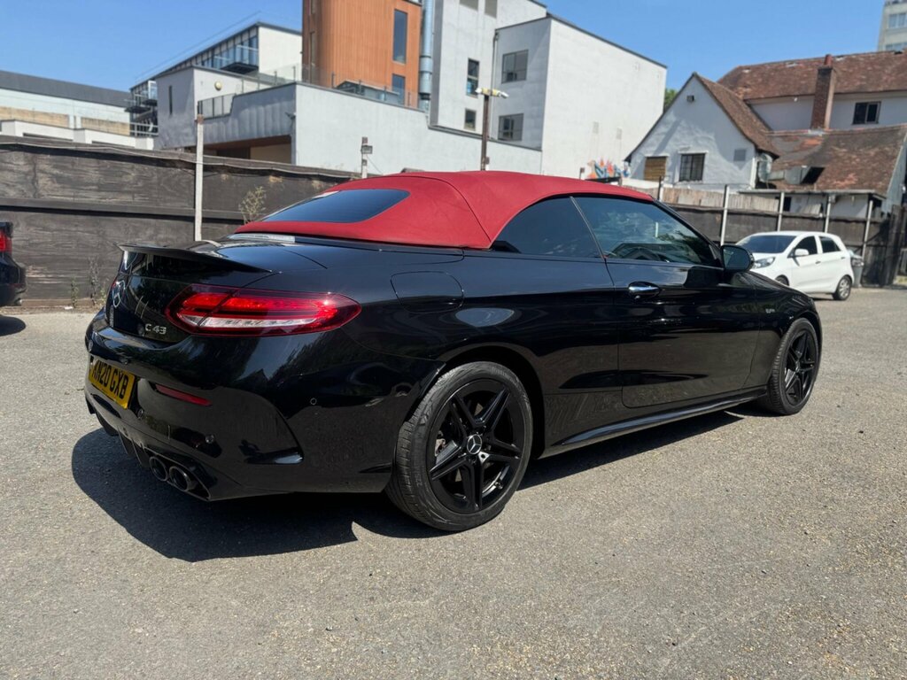 Mercedes-Benz C Class 3.0 C43 V6 Amg Premium Plus Cabriolet G-tronic Black #6