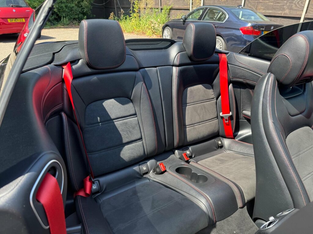 Mercedes-Benz C Class C200 Amg Line 9G-tronic Red #10