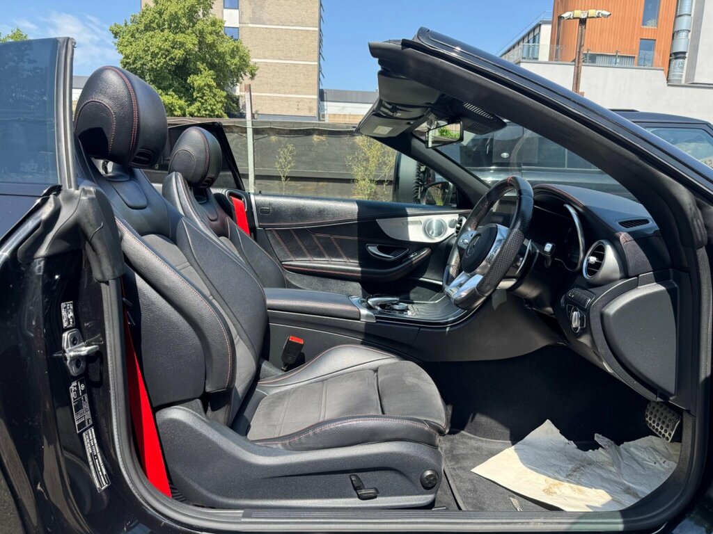 Mercedes-Benz C Class C200 Amg Line 9G-tronic Red #13