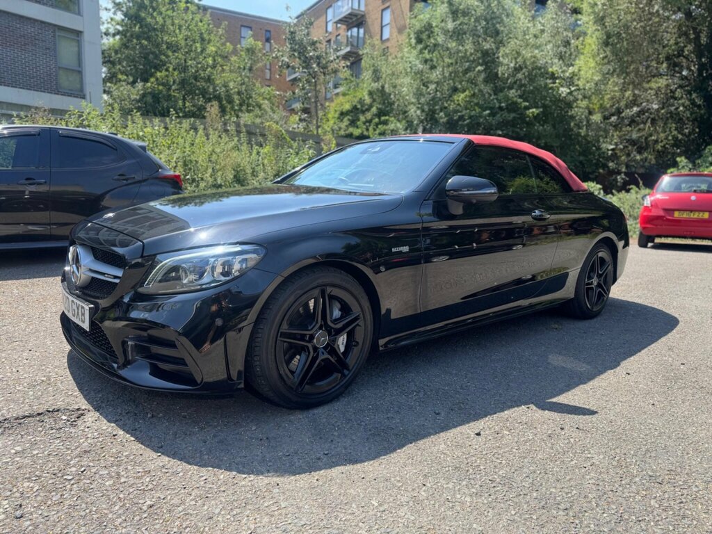 Mercedes-Benz C Class C200 Amg Line 9G-tronic Red #7