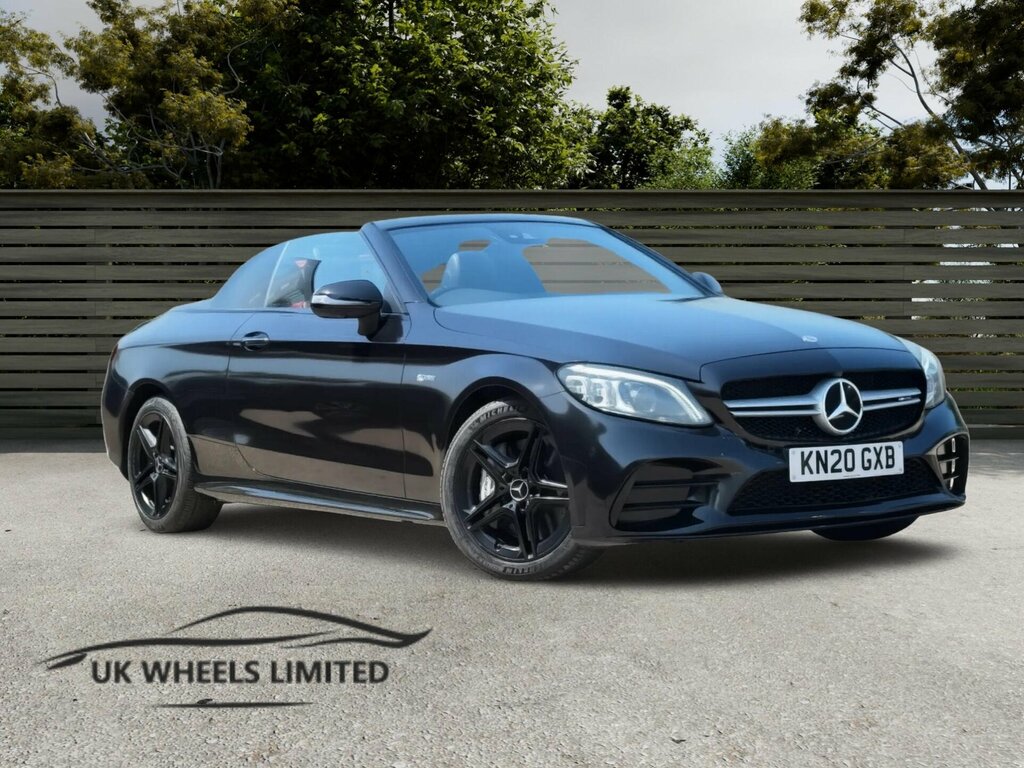 Mercedes-Benz C Class 3.0 C43 V6 Amg Premium Plus Cabriolet G-tronic Black