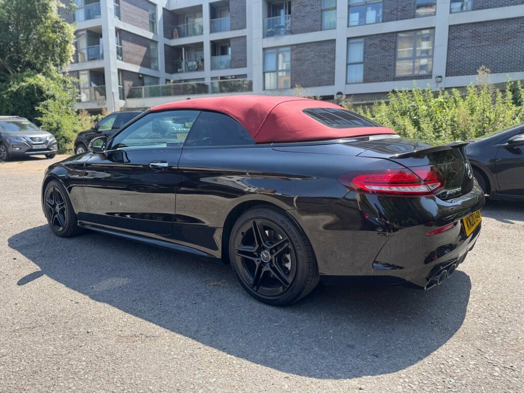 Mercedes-Benz C Class 3.0 C43 V6 Amg Premium Plus Cabriolet G-tronic Black #5