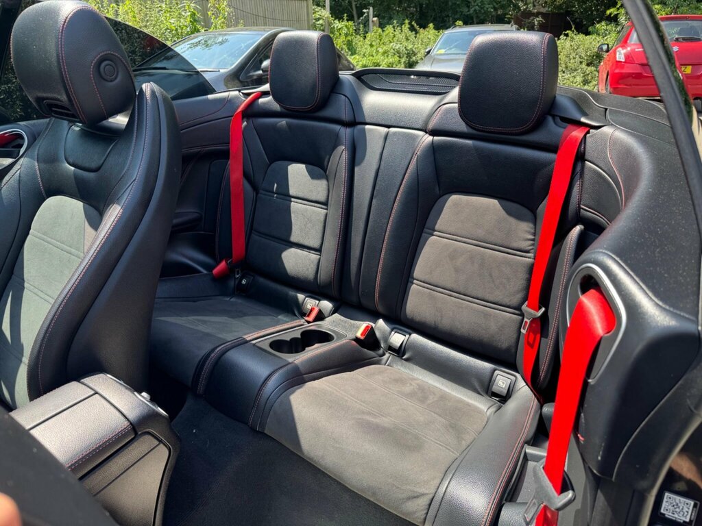 Mercedes-Benz C Class C200 Amg Line 9G-tronic Red #11