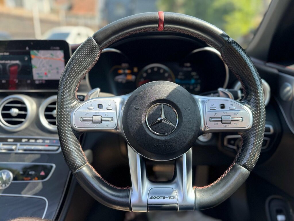 Mercedes-Benz C Class C200 Amg Line 9G-tronic Red #36