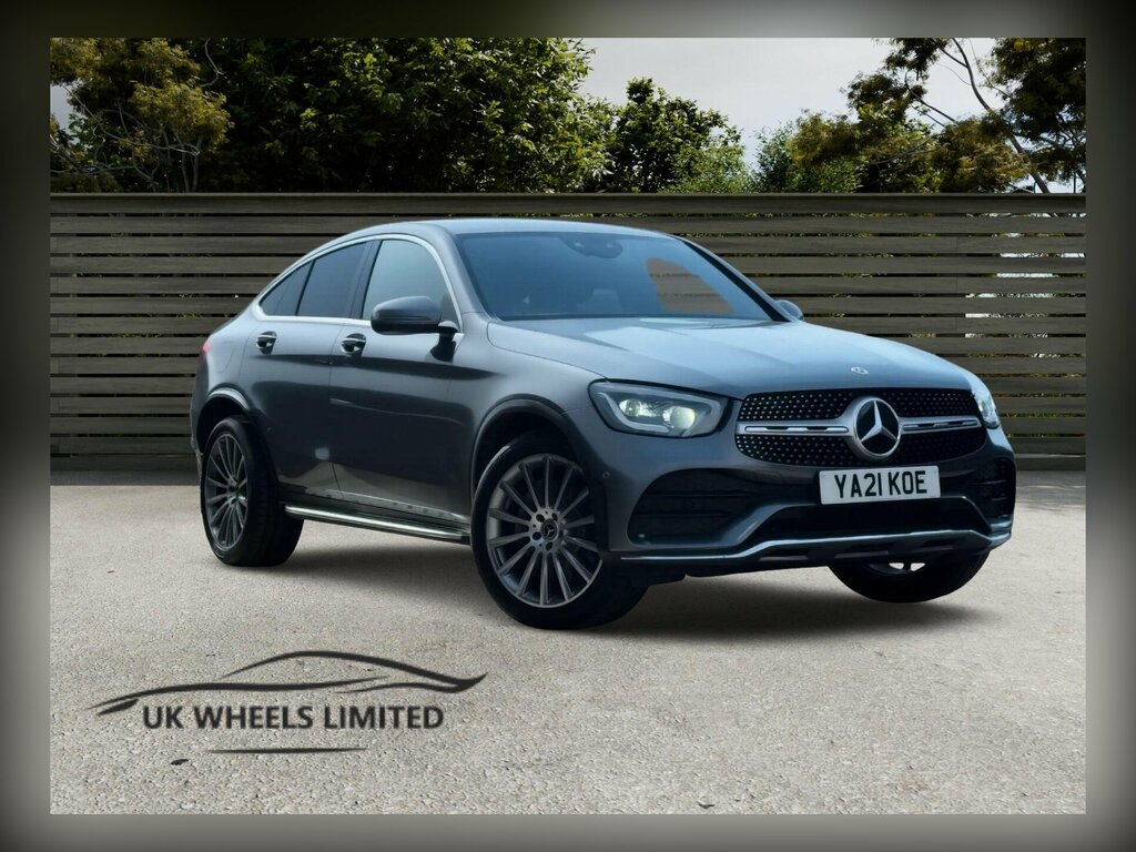 Mercedes-Benz GLC Class 2.0 Glc300h Mhev Amg Line Premium Coupe G-tronic Grey