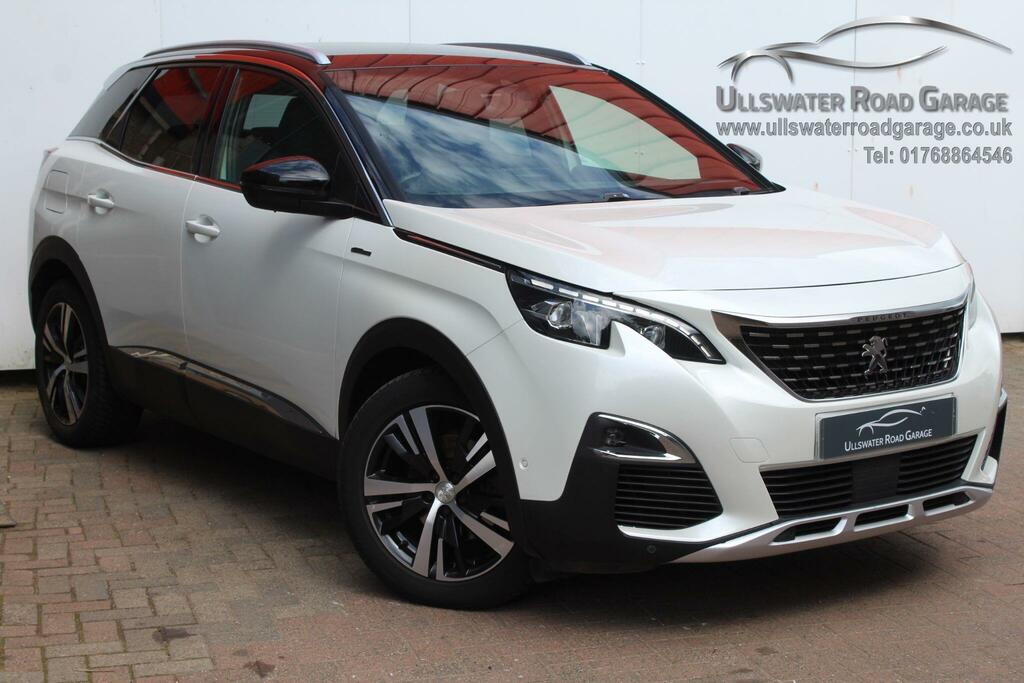 Peugeot 3008 Bluehdi Ss Gt Line YJ67WHH White