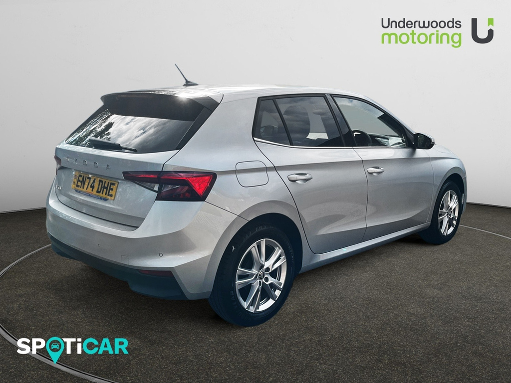 Skoda Fabia 1.0 Tsi 116Ps Se L Dsg EN74DHE Silver #5
