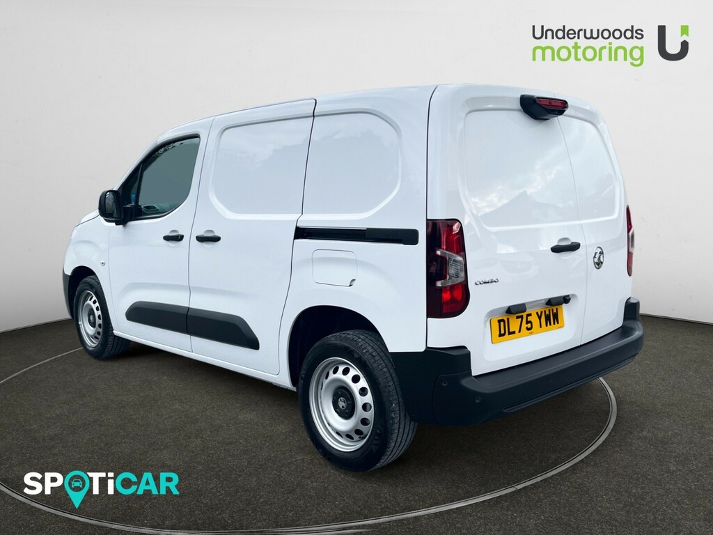 Vauxhall Combo 1.5 Turbo D 100Ps Prime Plus H1 Van DL75YWW White #3